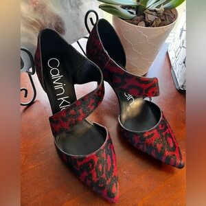 Calvin Klein Women's Gella Asymmetrical Dress Pumps